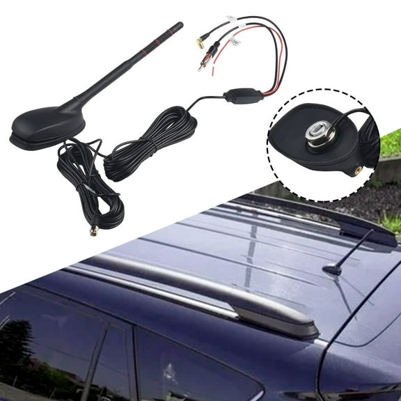 Active Amplified Waterproof Car Antenna for DAB+GPS+FM Radio