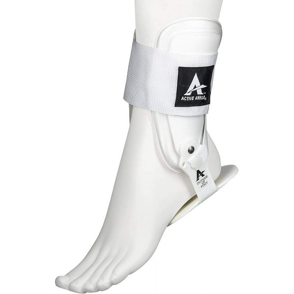Active Ankle T2 Ankle Brace, Small, White, 1 Pack