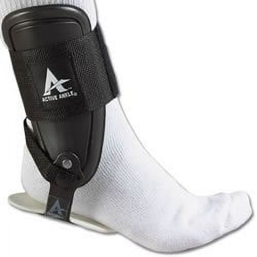 Active Ankle T2 Rigid Ankle Brace, Adjustable, White, Small