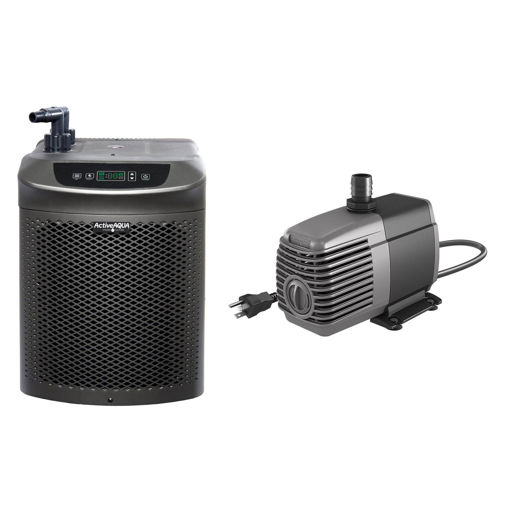 Active Aqua 0.25 HP 396-925 GPH 120V Cooling Water with 1000 GPH Water ...