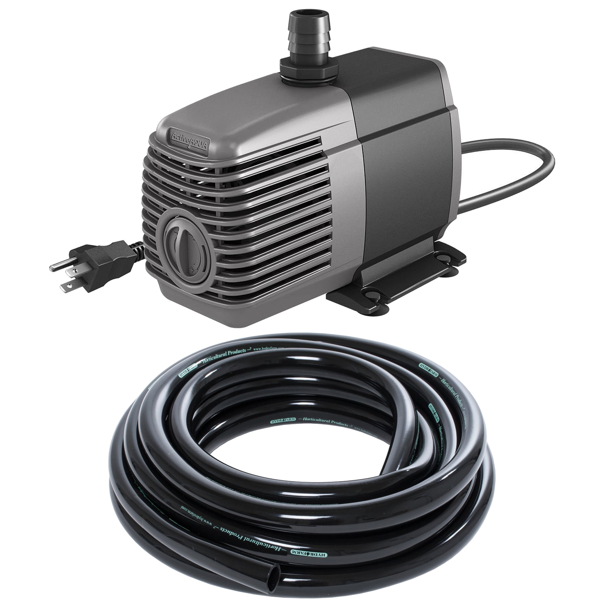 Active Aqua 550 GPH Submersible Water Pump with 25-Foot Vinyl Tubing