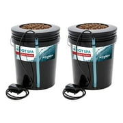 Active Aqua RS5GALSYS Root Spa 5-Gal Bucket Deep Water Culture System (2 Pack)