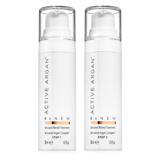 Active Argan Oil  Renew Retinol Beauty Treatment 2-Step