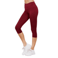thumbnail image 1 of Active Basic USA Workout Mid-Rise Performance Capri Leggings, Women's, 1 of 7
