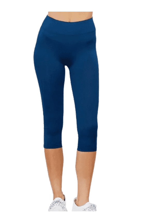 Active Basic USA Workout Mid-Rise Performance Capri Leggings, Women's