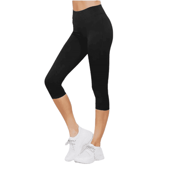 Active Basic USA Workout Mid-Rise Performance Capri Leggings, Women's
