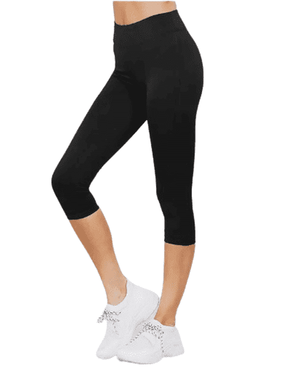 Active Basic USA Workout Mid-Rise Performance Capri Leggings, Women's