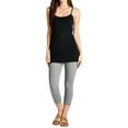 thumbnail image 1 of Active Basic Women's & Juniors BASIC ADJUSTABLE SPAGHETTI STRAP TUNIC CAMI W/ SHELF BRA, 1 of 3