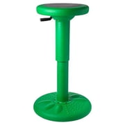 Active Chairs Adjustable Wobble Stool for Kids, Flexible Seating Improves Focus and Helps ADD/ADHD, 16.65-23.75-Inch Chair, Ages 13-18, Green