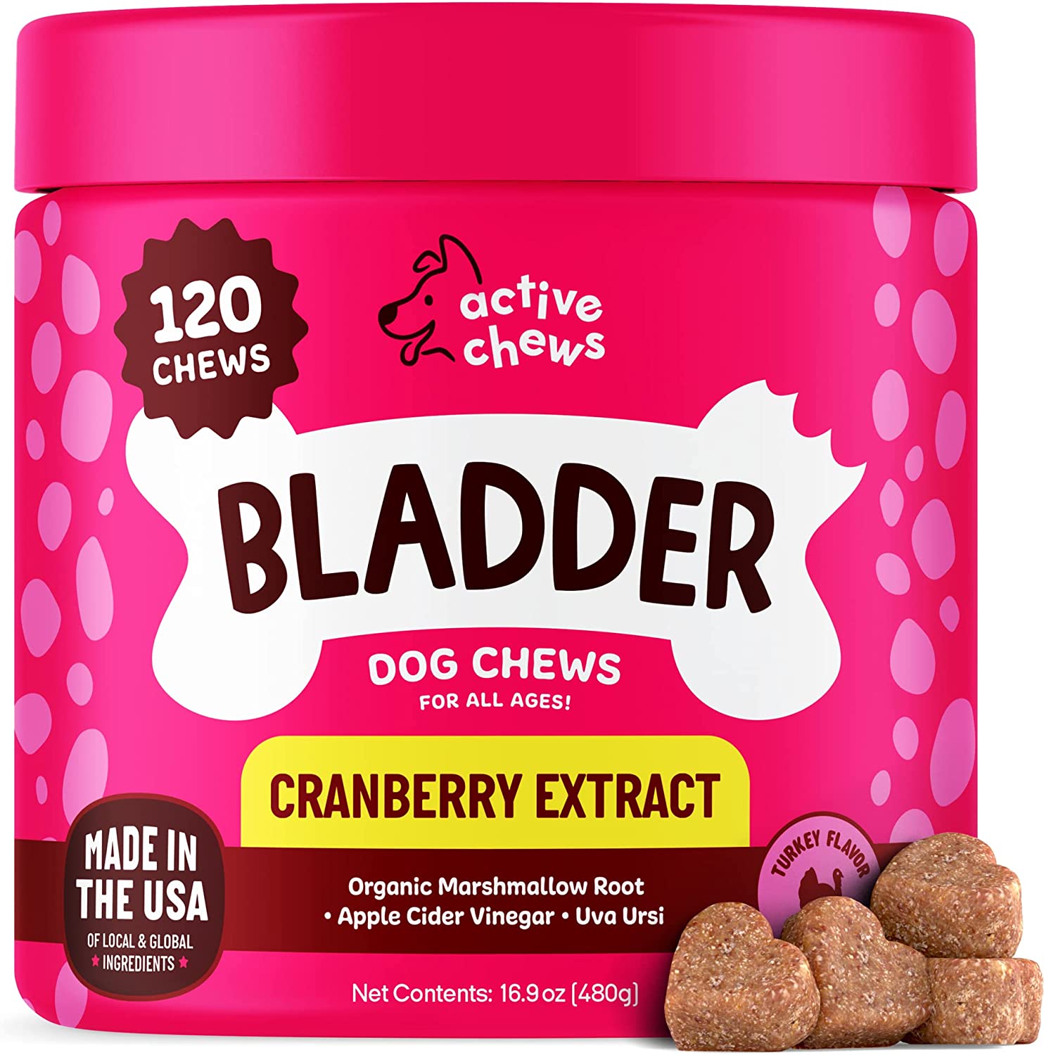 Potassium Citrate Plus Cranberry Granules for Dogs and Cats 300 Grams