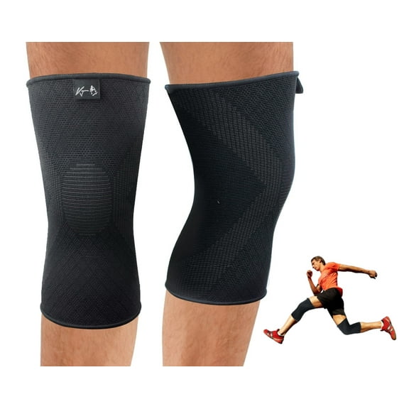 Active Compress Sleeve for Leg, Knee Braces for Working Out Running Sport Arthritis and Weightlifting (XXL)