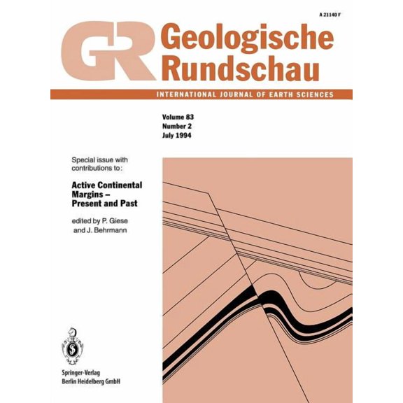 Active Continental Margins -- Present and Past, (Paperback)