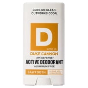 Duke Cannon Sawtooth Deodorant, Aluminum Free, Alpine Air & Cedarwood, 3 oz