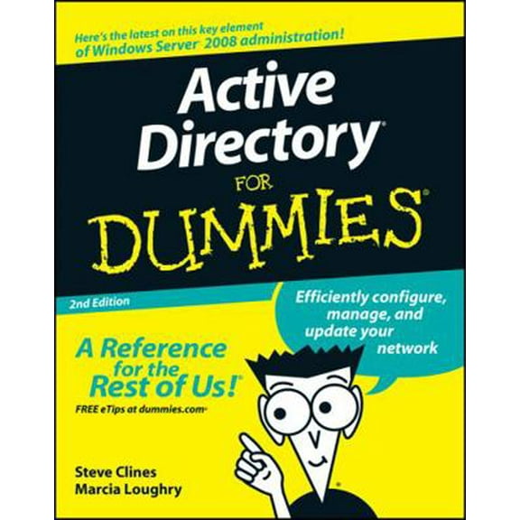 Pre-Owned Active Directory for Dummies (Paperback) 0470287209 9780470287200