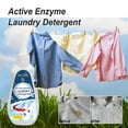 thumbnail image 1 of Active Enzyme Laundry Detergent Stain Remover 120ml, Pre-Wash Spot Treatment for Oil Fruit Pen Stains, Mild Formula for Cuffs Collars Protein Stains, 1 of 7