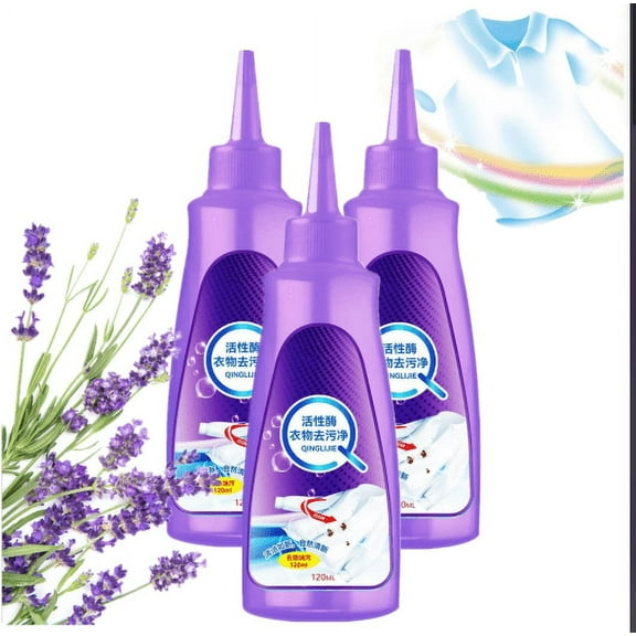 Active Enzyme Laundry Stain Remover - Active Enzyme Clothing Stain Remover, Fast Laundry Stain Remover, Active Enzyme Stain Remover, Garment Stubborn Stain Enzyme Stain Remover