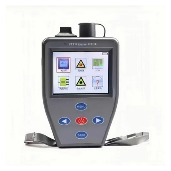 Active Fiber OTDR Handheld Mini With Optical Power Meter Stable Light Source Multifunction Fibre Optique Tester
