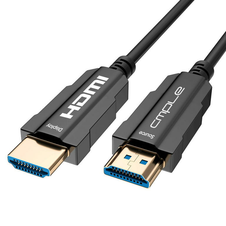 50 Ft HDMI Cable, GearIT Pro Series HDMI Cable 50 Feet High Speed Ethernet  4K Resolution 3D Video and ARC Audio Return Channel HDMI Cable, Black