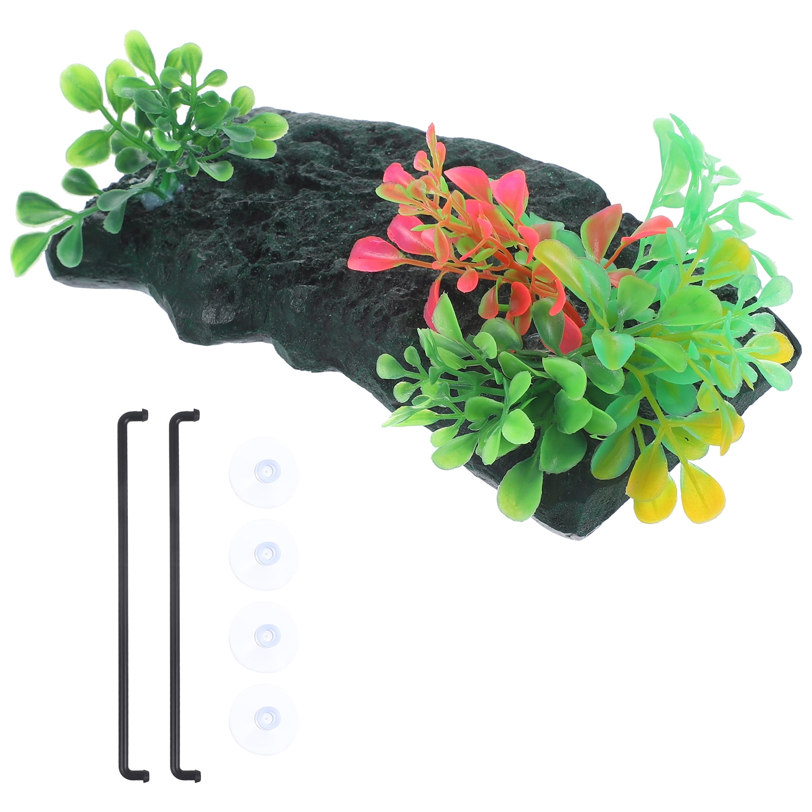 Active Floating Island Tortoise Habitat Rock Pet Turtle Supplies Animal