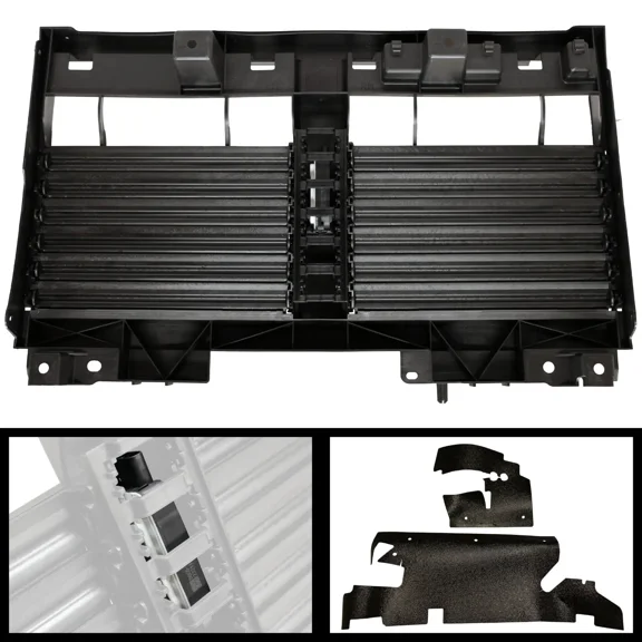 Active Grille Shutter With Actuator Included Compatible With 2019-2024 RAM 1500 (5.7L & 3.0L)