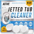 thumbnail image 1 of Active Jetted Spa Tub Cleaner Tablets for Whirlpool, Jacuzzi, Bathtubs, 12 Count, 1 Pack, 1 of 8