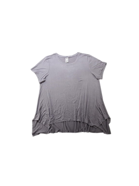 Womens Size Medium Sharkbite Tunic Top, Lilac Stone