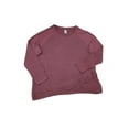thumbnail image 1 of Active Life Womens Size Small Long Sleeve Modal Pullover Sweater, Crushed Berry, 1 of 2