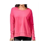Active Life Womens Size XX-Large Side Slit Modal Top, Pink Heather