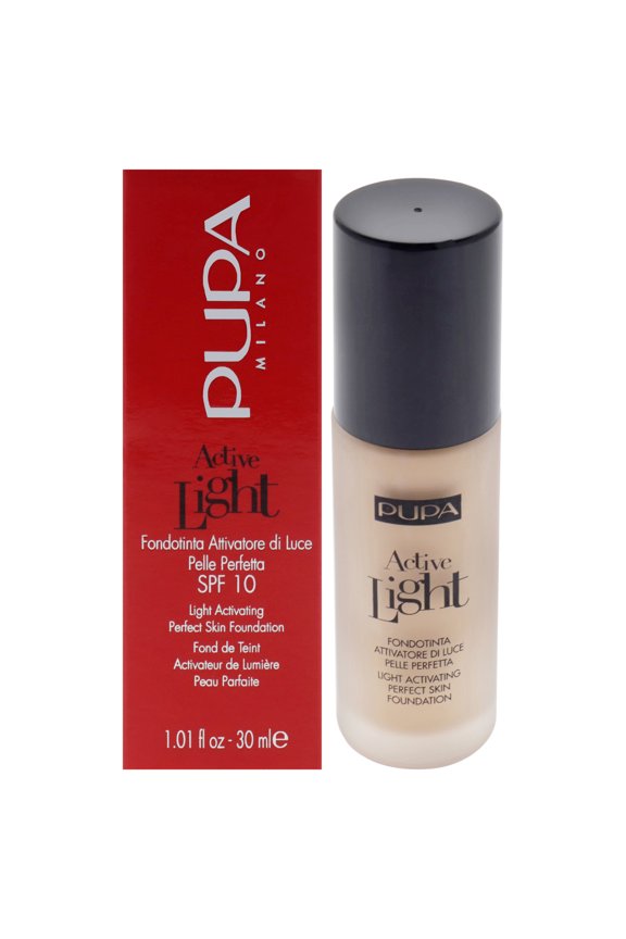 Active Light Perfect Skin Foundation SPF 10 - 003 Dark Ivory by Pupa Milano for Women - 1.01 oz Foundation
