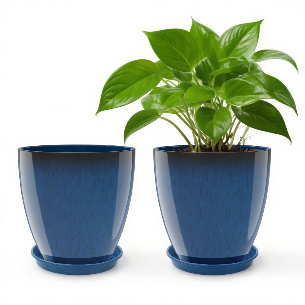 Curated visual reference: Gallery Detail: Active Mind Ltd 2 Pack 12 Inch Round Plant Pots