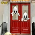 thumbnail image 1 of Active Mind Ltd 2 Pack 22.5in Floating Ghost Window Jumper - Animated Flying Specter Decor for Spooky Porch, Yard, or Apartment Halloween Display, Large Window Crasher Ghosts, Indoor Halloween Decor, 1 of 10