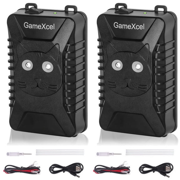 Active Mind Ltd 2-Pack Under Hood Rodent Repeller Ultrasonic Car Pest Repeller - Professional Mouse Repellent for Engine Bay, Squirrel & Pack Rat Deterrent for Trucks RV Warehouse Attic