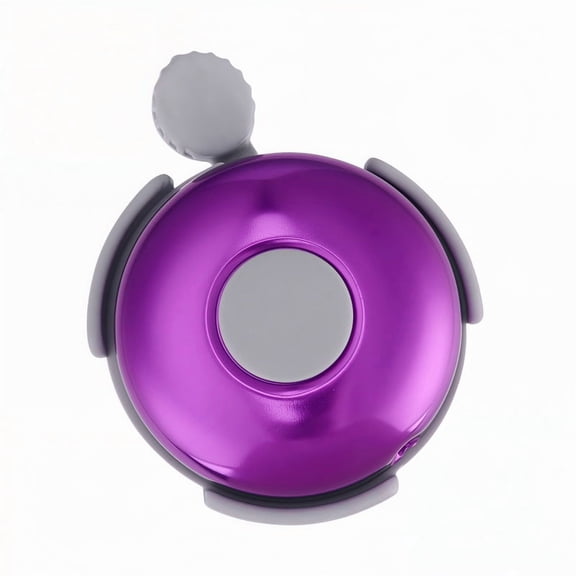 Active Mind Ltd Loud Bike Bell for Safety Upgrade - High-Quality Horn with Secure Handlebar Mount, Bike Accessories, Purple