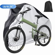 Active Mind Ltd Universal All-Season Waterproof Bike Cover for Outdoor Protection, Breathable Bicycle Cover, Fits eBikes, Hybrid/Kids Bikes, Motorcycles - Includes Travel Storage Bag