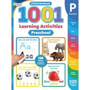 Active Minds 1001 Preschool Learning Activities A Steam Workbook, Hardcover