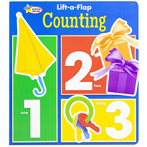 Pre-Owned Active Minds Counting 123: Lift-A-Flap (Board book) 1642690023 9781642690026