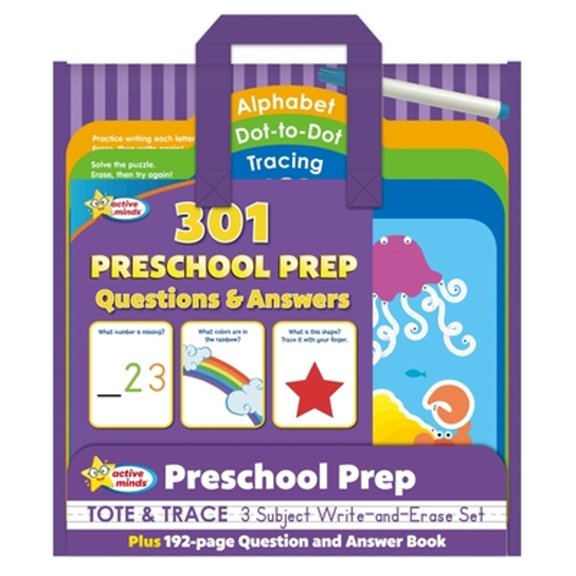 Pre-Owned Active Minds Preschool Prep Tote and Trace (Hardcover) by Sequoia Children's Publishing (Editor)