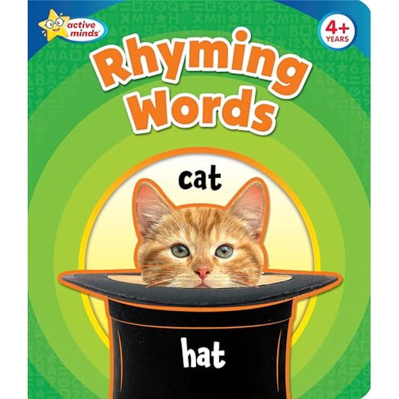 Pre-Owned Active Minds - Rhyming Words Board Book (Active Minds Board Books), 9781642691863, 1642691860, Paperback,