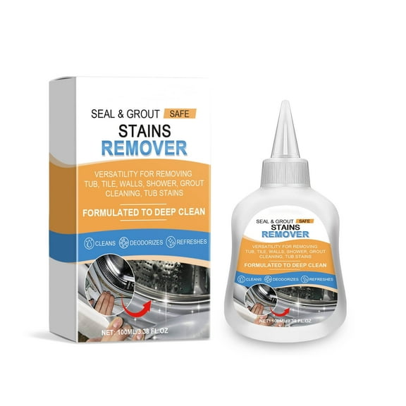 Mold Stain Remover Gel, Stain Removal Gel Cleaner Multi-purpose Stain Cleaning Strong Cleaning Degreasing Stain Removal Kitchen Bathroom Cleaner 100ml
