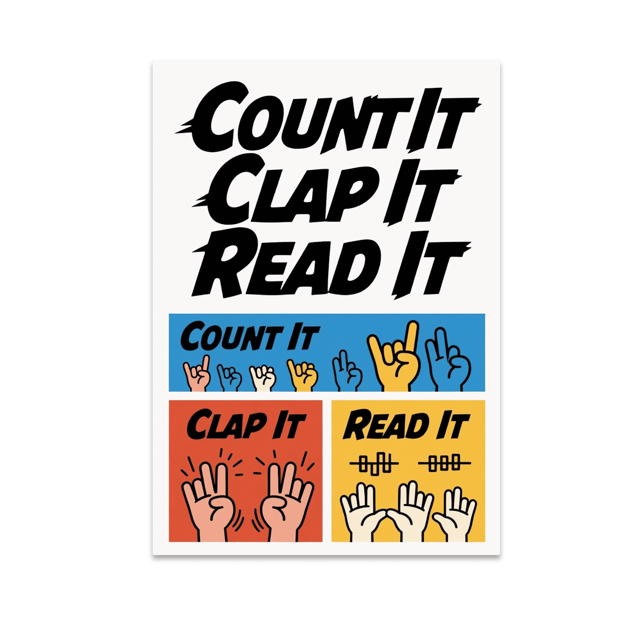 Active Music Identity Decor - Classroom Enthusiast - 13x19 Poster Print ...