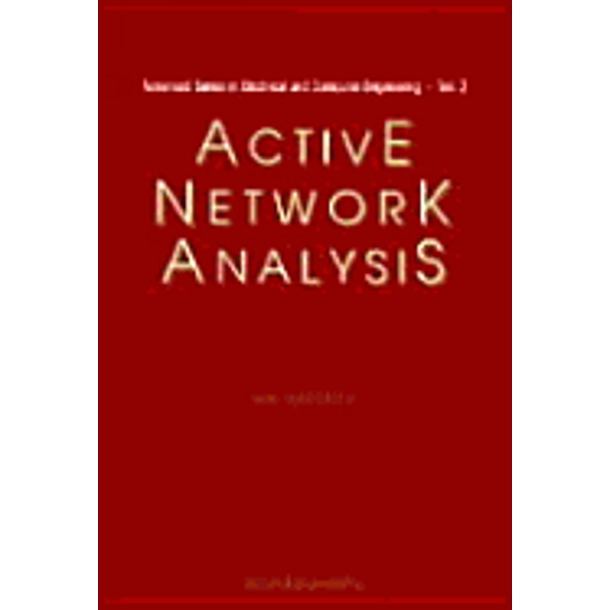 Pre-Owned Active Network Analysis (Hardcover) by Wai-Kai Chen