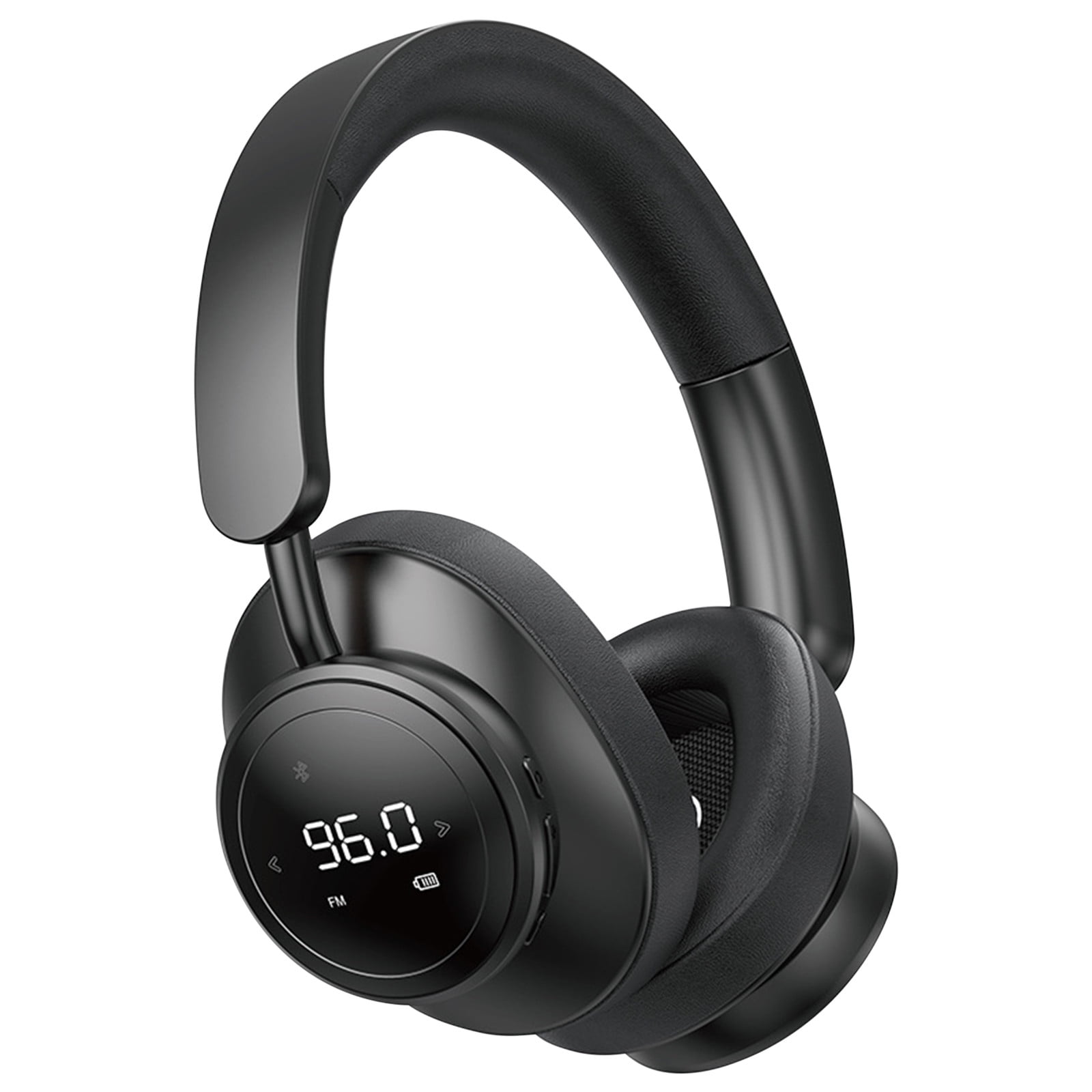 H8 Noise Cancelling Headphones - 120H Playtime, Foldable Wireless Over-Ear Bluetooth Headphones With Deep Bass & Super Comfort