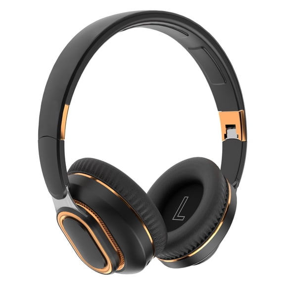 Active Noise Cancelling Headphones Bluetooth Headphones Wireless Headphones Over Ear with Microphone Deep Bass, Comfortable Protein Earpads, 30 Hours Playtime for Travel/Work,Black