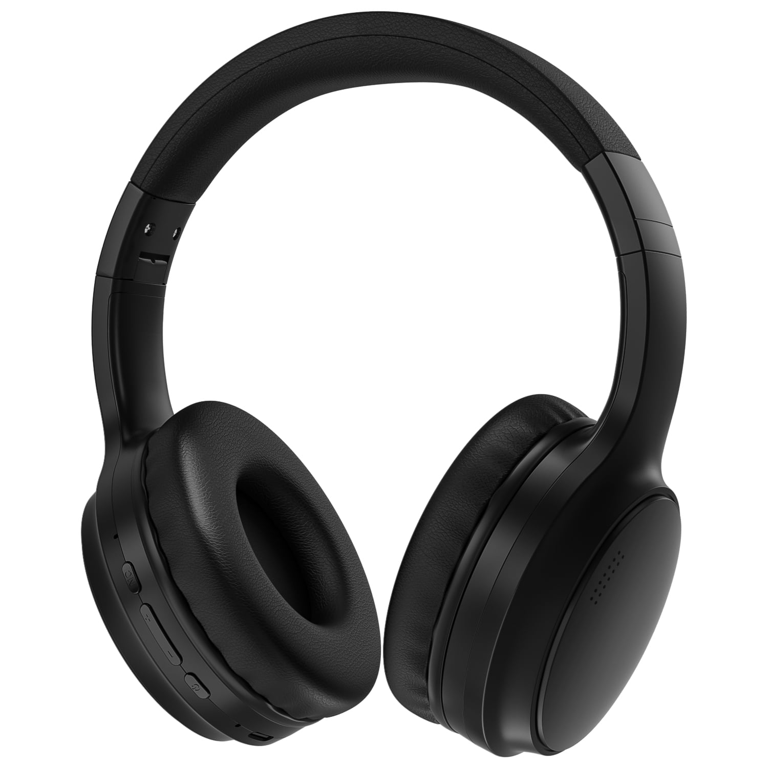 Active Noise Cancelling Headphones with Microphone Wireless Over Ear Bluetooth Headphones,Hi-Res Audio, Deep Bass, Memory Foam Ear Cups, Quick Charge , for TV, Travel, Home Office
