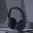thumbnail image 1 of Active Noise Cancelling Headphones, Wireless Over Ear Bluetooth Headphones, 3EQ Modes via Button, 60H Playtime Lightweight Folding Stereo Bass Headset with Mic, for Travel Home,Blue, 1 of 3