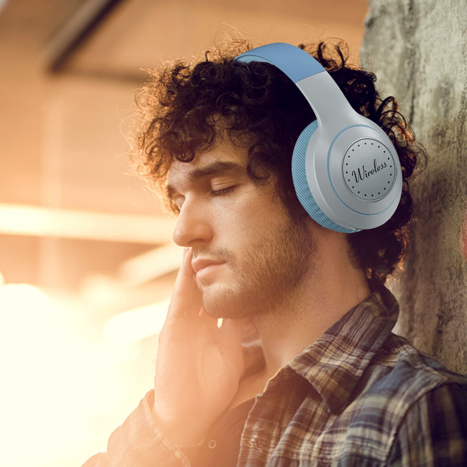 Active Noise Cancelling Headphones Wireless Over Ear Bluetooth ...