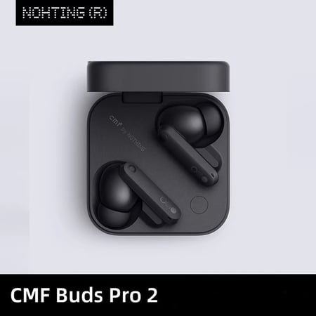 Active Noise Cancelling Wireless Earbuds, CMF Buds Pro 2 with Immersive Spatial Audio & Enhanced Bass, Bluetooth 5.3