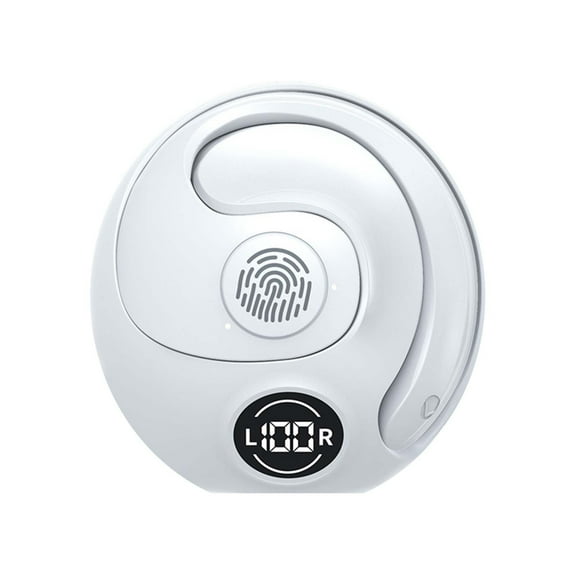 Active Noise Cancelling Wireless Earbuds, Reduce Noise by Up to 95%, 140H Playtime, IPX6 Waterproof, Deeper Bass, 4 ENC Mics, Comfortable Fit, Bluetooth 5.3 Ear Buds - Bowie MA10,White