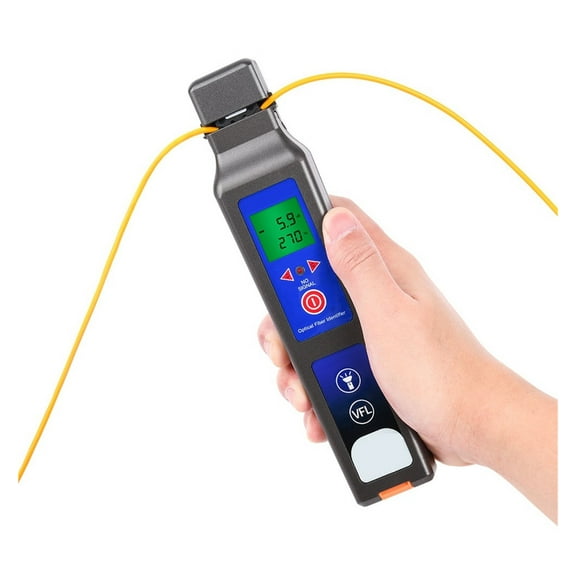 Active Optical Fiber Identifier Live Fiber Cable Tester Traffic Detector With 10mw Visual Fault Locator ,Portable