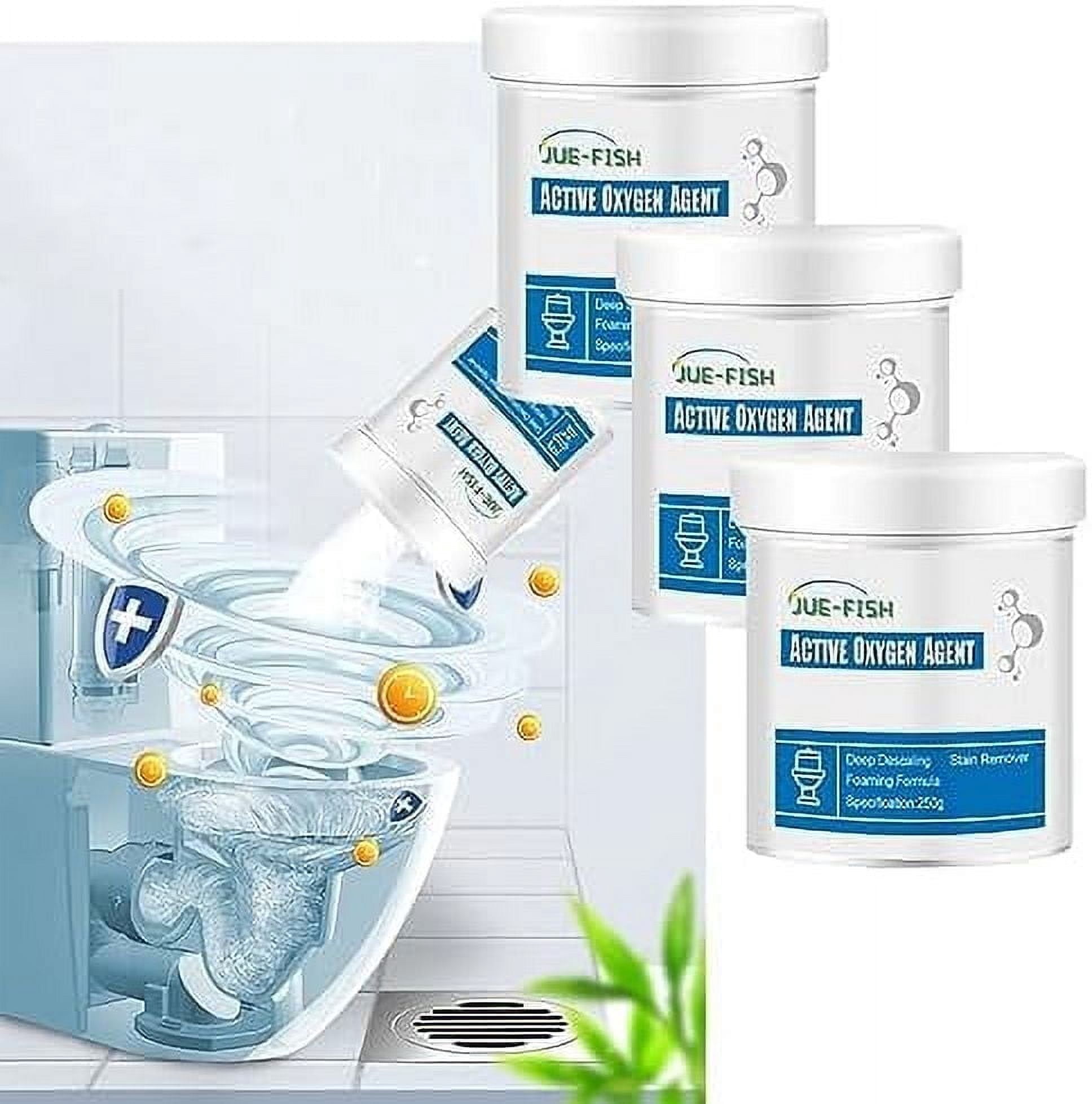 Active Oxygen Agent Toilet Cleaner,Splash Toilet Cleaner Foam Powder ...